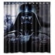 thumbnail image 1 of Cortina de ducha de Star Wars, juego de cortina de baño con ganchos, tamaño 66 x 72 pulgadas, 1 of 3
