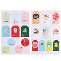 Sticker De Para 20 Unidades Navidad Village