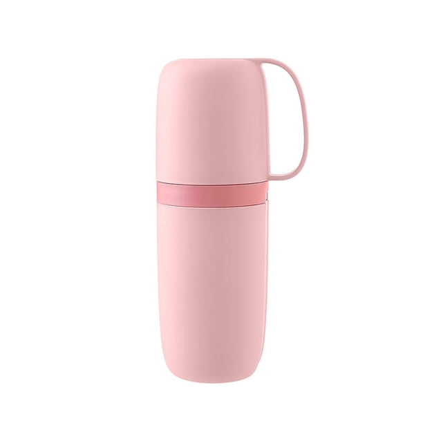1pc Portable Toothbrush Box, Dustproof Toothbrush Toothpaste Cup Holder, Plastic Lightweight Toothbrush Container For Traveling Camping, Bathroom Accessories