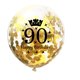 thumbnail image 3 of Globos SHUNTAI para 90.º cumpleaños con confeti de látex, 15 piezas, 12", 3 of 7