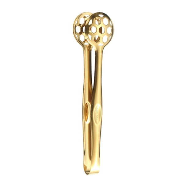 Pinza Para Barbacoa Con Forma De Balón De Fútbol, Herramienta De Cocina Con Diseño Hueco Para Barbacoa De Restaurante, Color Dorado