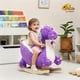 thumbnail image 2 of Caballito Mecedor de Peluche Dragón Qaba para Bebés con Cinturón de Seguridad, 2 of 9