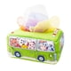 thumbnail image 2 of Caja De Pañuelos Para Bebés Con 10 Cajones De Autobús Para Toallas De Mano Para Niños Pequeños En Edad Preescolar, Verde, 2 of 5