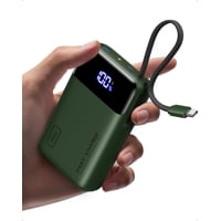 Cargador Portátil Iniu 20000Mah 45W Con Cable Usb-C Verde