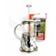 thumbnail image 3 of Tetera Cafetera De Vidrio Francesa 600ml Acero Inoxidable, 3 of 5