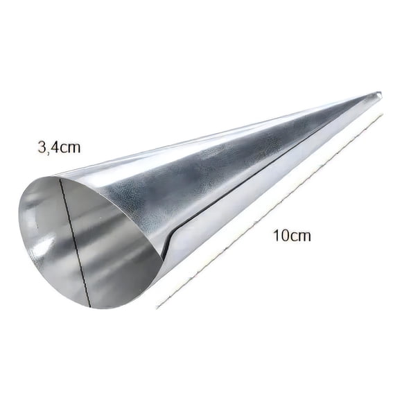 Pack X36 Molde Cono Molde Para Cannoli Molde Cachito Molde Croissant Molde Pan Danes Cono Molde Para