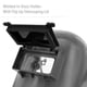 thumbnail image 4 of Casco de soldadura FIBRE-METAL Tigerhood Classic Grey (5906GY), 4 of 7