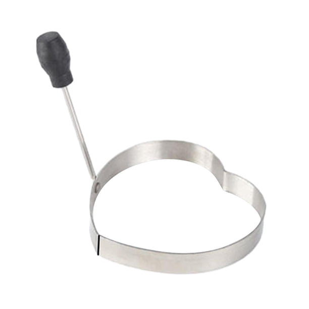 Anillos Para Freír Huevos, Círculo De Panqueques Reutilizable Para Muffins De Huevo Frito, Hamburguesas, Corazón