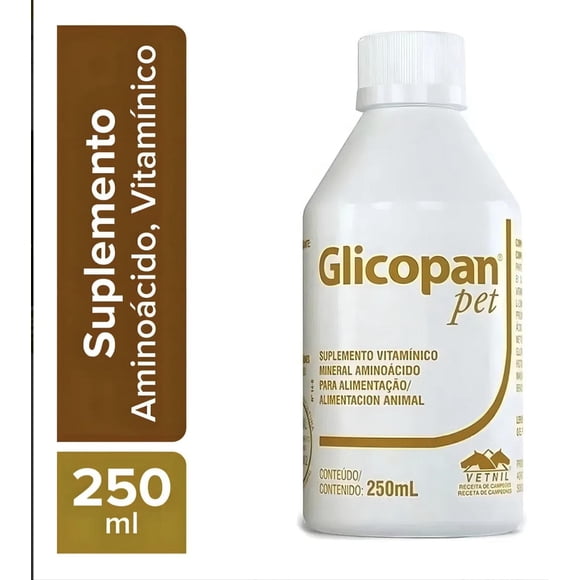 Glicopan Pet Suplemento Perros Y Gatos 250 Ml