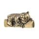 thumbnail image 1 of Figura De Panda De Latón, Artesanía, Adorno Para Centros De Mesa De Sala De Estar, 1 of 3