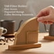 thumbnail image 2 of Portafiltros de Café DEYIMAN V60 Organizador de Madera y Latón, 2 of 7