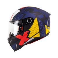 Mt Helmets - Casco Para Moto Mt Ff110B Revenge 2 S Light B7 Perla Mate Xl