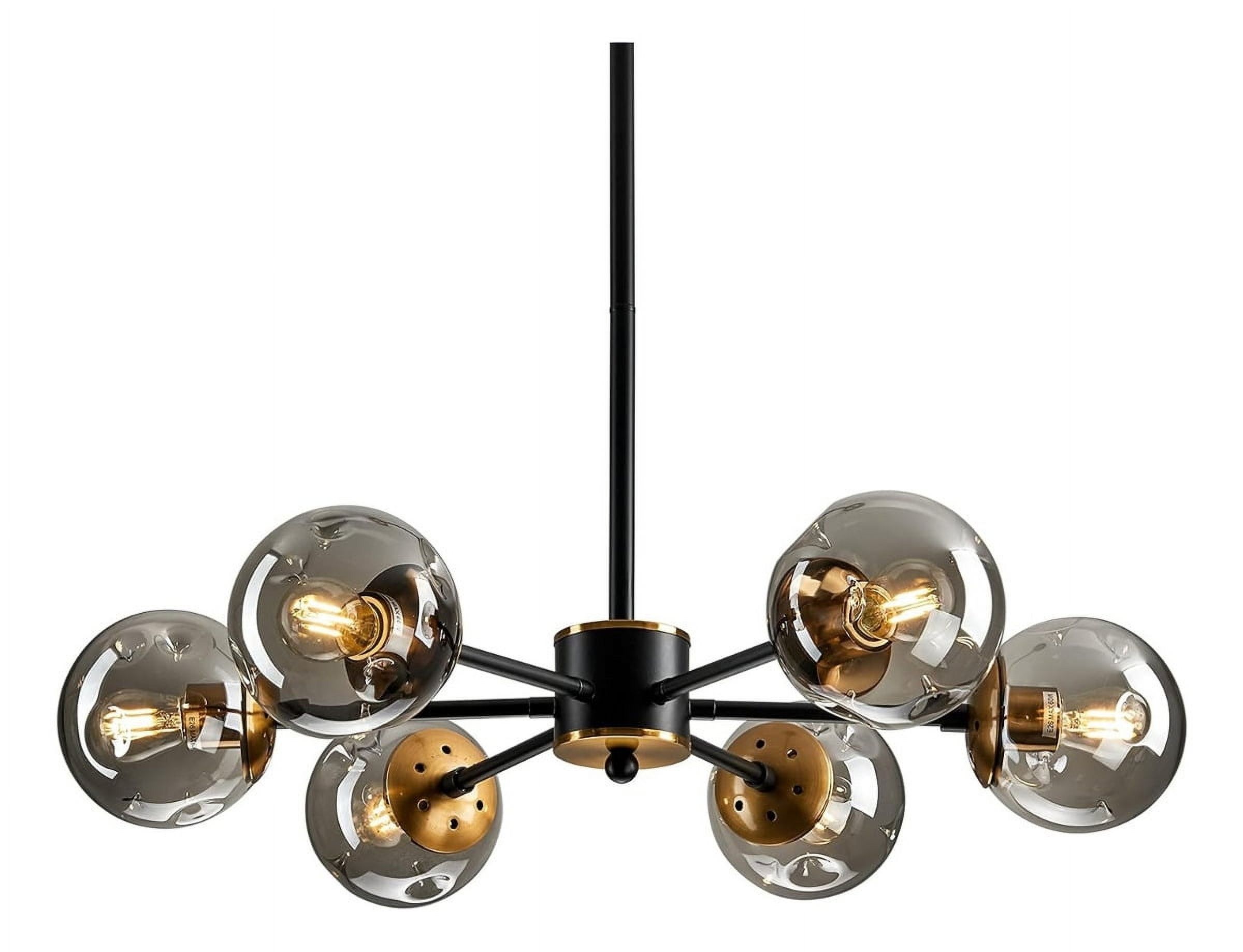 Genérico - Lampara Colgante Sputnik Moderna Cristal Comedor Hogar Lau