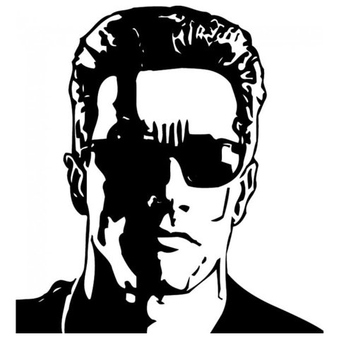 Rienda Libre Graphics - Decomural The Terminator Schwarzenegger Ws-33993