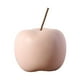 thumbnail image 3 of Estatuilla De Manzana De Cerámica, Adorno Coleccionable Creativo Para Decoración De Gabinetes Para El Hogar, Color Rosa, 3 of 3