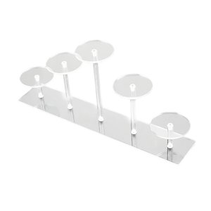 Bothyi - Soporte De Exhibición De Acrílico Transparente Decorativo Para Juguetes, Cosméticos, Anillos