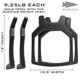 thumbnail image 4 of Placa de peso GORUCK, placa curva para chaleco de ciclismo, 4,2 kg, 4 of 7