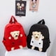 thumbnail image 3 of Cartoon Plush Children Backpacks Kindergarten Schoolbag Cute Animal Kids Gifts Children School Bags Baby Girls Boys Backpacks, 3 of 3