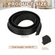 thumbnail image 2 of Uxcell Umbral de Ducha Plegable Barrera de Agua, Barrera de Parada de Ducha Autoadhesiva Protectores contra Salpicaduras de Fregadero Negro 39"x1.2"x 0.6", 2 of 7
