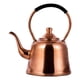 thumbnail image 1 of Cafetera, tetera de cobre, caldera de agua de cobre, jarra, hervidor de agua caliente, tetera para inducción/estufas de Gas, estufa de agua hirviendo, 1 of 5