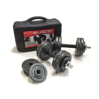 Pesas Chile - Set 30Kg Maletín Cast Iron