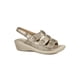 thumbnail image 2 of Sandalia Karinne Plateado, 2 of 5