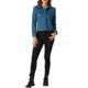 thumbnail image 2 of INSPIRE CHIC Chaqueta de imitación de ante con cuello vuelto, bolsillos con solapa y botones a presión para mujer, regreso a clases, talla S, azul pavo real, 2 of 6