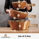 thumbnail image 4 of Juego de ensaladeras Woodenhouse de madera, juego de 3 piezas hechas a mano, 4 of 8