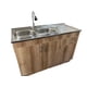 thumbnail image 2 of Kit Lavaplatos con mueble 120x50 Doble Cafe Secador Derecho, 2 of 4