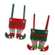 thumbnail image 3 of 2 Piezas De Bolsa De Regalo De Navidad Con Pantalones De Elfo, Decoraciones Colgantes Para Casa De Campo, Color Rojo Y Verde, 3 of 3