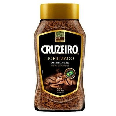 Café Instantáneo Liofilizado Frasco 200 Gr Cruzeiro