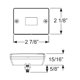 thumbnail image 3 of Luz indicadora lateral rectangular ámbar B423A de Blazer International, 12 V, 3 of 7