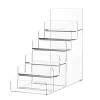 Magideal - Soporte De Acrílico Para Estante De Exhibición, Soporte De Decoración, Soporte De Exhibición De Escritorio Para Venta Al Por Menor/Tienda, Monedero Co 6 Capas