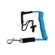 thumbnail image 5 of Canoa Kayak Paddle Leash Correa Con Mosquetón Tabla De Surf Elástica Cuerda De Surf Azul, 5 of 5