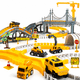 thumbnail image 1 of Set Pista De Autos Infantil Bloques Armables, 1 of 10