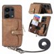 thumbnail image 3 of Funda Tipo Cartera con Correa Cruzada para Xiaomi Redmi Note 13 Pro 4G Protección Contra Golpes Marrón, 3 of 6