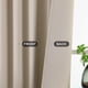 thumbnail image 3 of Cortinas Blackout Joydeco Térmicas Aislantes 230x229 cm Beige, 3 of 9