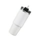thumbnail image 1 of Vaso Térmico Aislante Al Vacío A Prueba De Fugas Con Tapa Y Pajita Vaso Térmico Blanco 900ml, 1 of 3