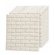 thumbnail image 1 of X15 Laminas Autoadhesivas Decomural 3d Ladrillo Pared 70x77cm Crema, 1 of 10