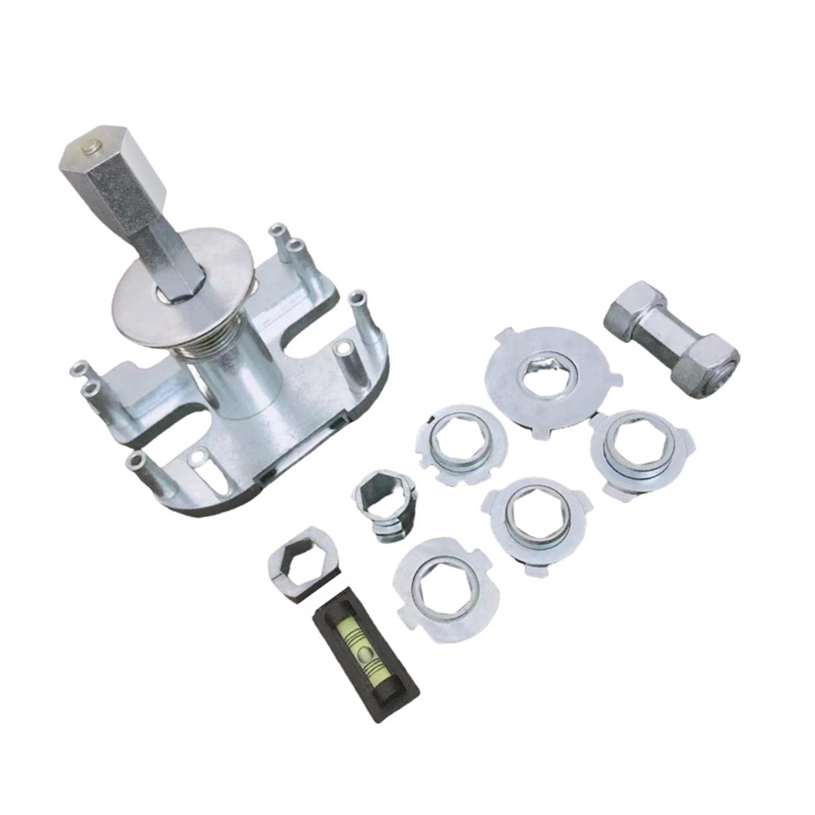 Ioensy - Herramienta De Actualización De Faros, Accesorio De Perforación De Precisión Con Burbujas Horizontales