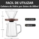 thumbnail image 3 of Cafetera De Vidrio Por Goteo + Jarra 600ml Filtro Reusable, 3 of 8