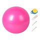 thumbnail image 2 of Pelota De Ejercicio Pilates Entrenamiento Mujer Hombre Inflador Incluido Soporte De Espalda Rosa 55cm, 2 of 5