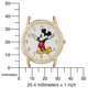 thumbnail image 5 of Reloj Disney Mickey Mouse clásico de piel Cardiff para adultos, 5 of 7