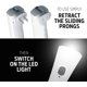 thumbnail image 3 of Linterna Energizer LED recargable con enchufe, paquete de 6, 3 of 8
