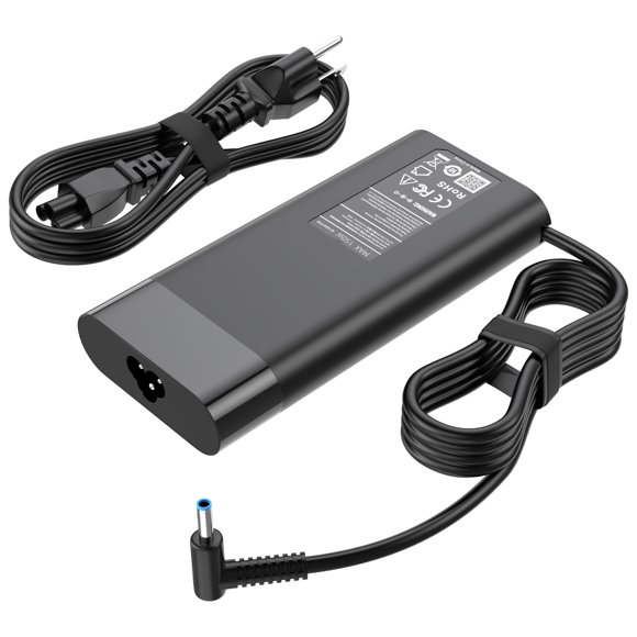 Cargador de portátil GERVGHS 150W AC 19.5V-7.7A compatible con HP