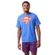 thumbnail image 1 of Set de pijama Bioworld con el logotipo de Superman para hombre, paquete de 2 unidades, tamaño median, 1 of 6