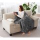 thumbnail image 5 of Manta de forro polar Blanket Utopia, tamaño gris, 300 g/m², microfibra, 5 of 8