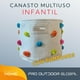 thumbnail image 4 of Canasto Multiuso Pompones blanco, 4 of 6