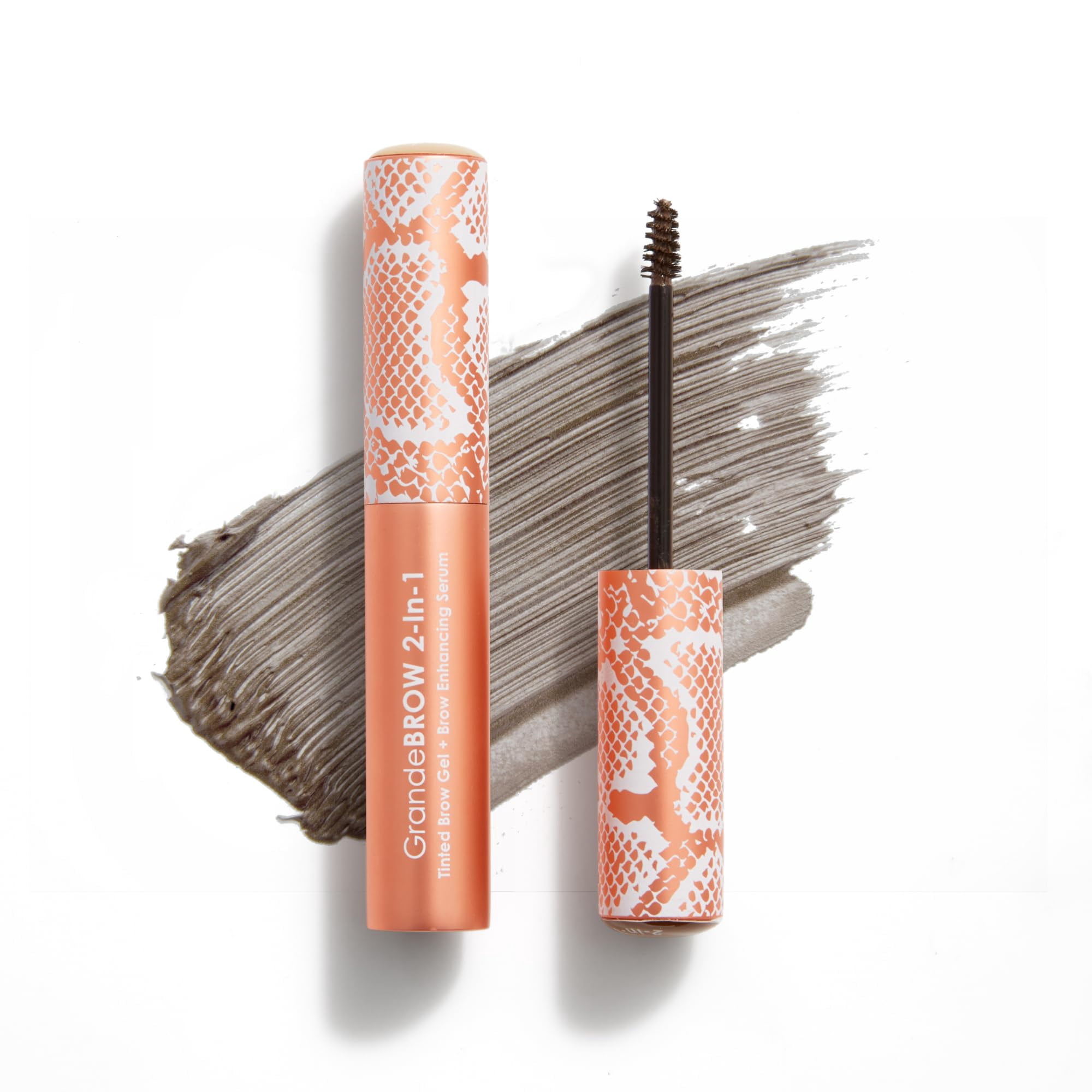 Gel Para Cejas Y Sérum Realzador De Cejas Grande Cosmetics Taupe
