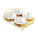 thumbnail image 5 of Recipiente Dividido Para Servir Con Tapa, Plato Para Aperitivos, Galletas, Dulces, Chocolates, 4 Tazones, 5 of 5